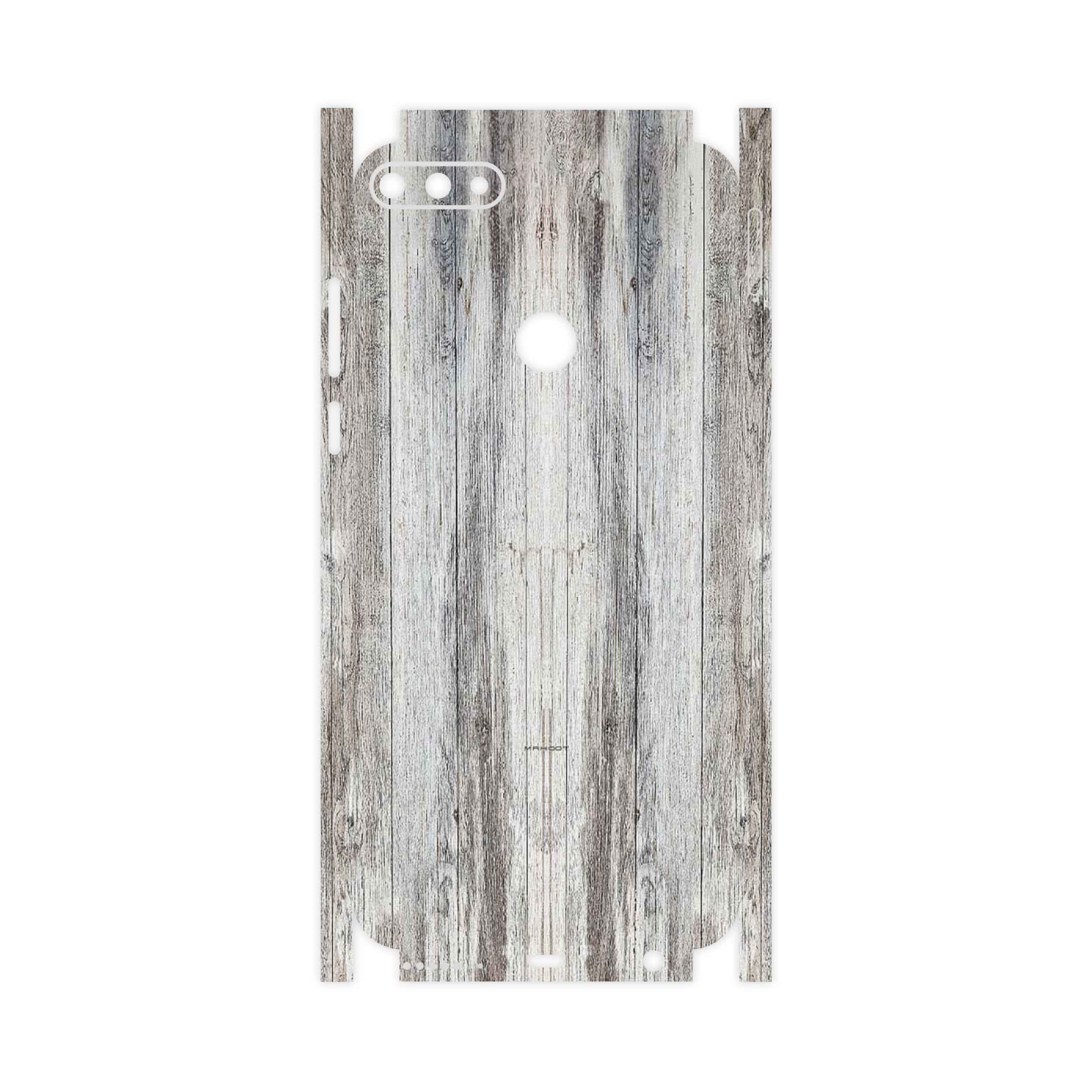 برچسب پوششی ماهوت مدل Wood Texture 8-FullSkin مناسب برای گوشی موبایل هوآوی Y7 Prime 2018
