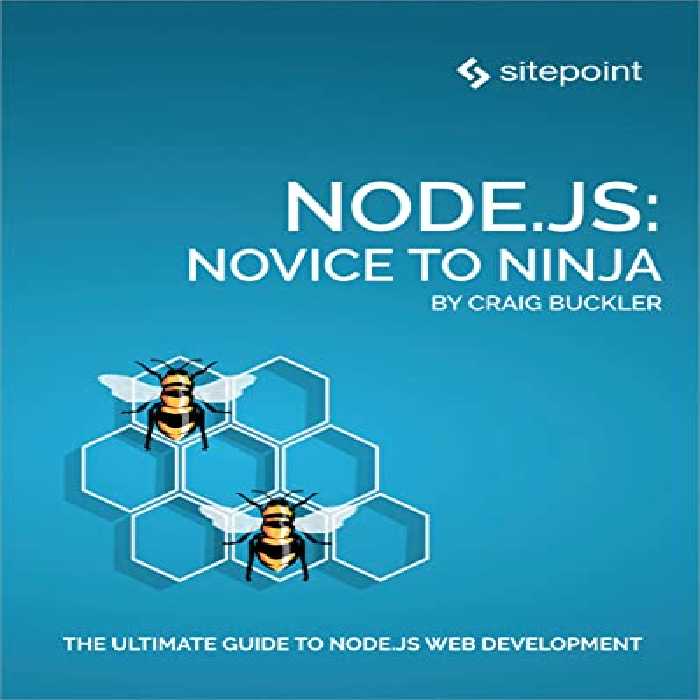 خرید و دانلود نسخه کامل کتاب Node.js: Novice to Ninja
