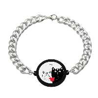 دستبند ناکسیگو مدل عشق و دوستی کد BZ7613