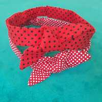 هدبند  پارچه ای(تل کشی) بچه گانه