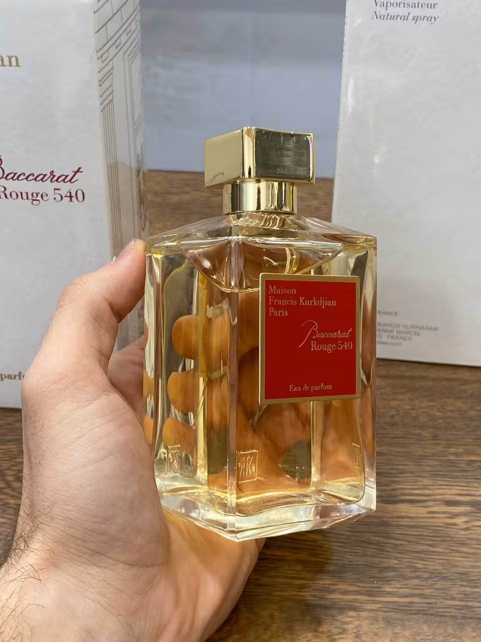 ادکلن فرانسیس کرکجان باکارات رژ سفید 540 Maison Francis Kurkdjian Baccarat Rouge 540 200 ml