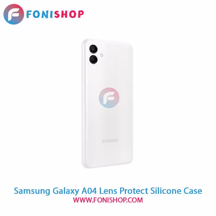قاب سیلیکونی محافظ لنزدار گوشی سامسونگ Samsung Galaxy A04