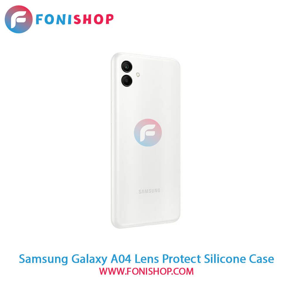 قاب سیلیکونی محافظ لنزدار گوشی سامسونگ Samsung Galaxy A04