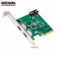 کارت PCI-E دو پورت هاب USB 3.1 یونیتک مدل Y-7305