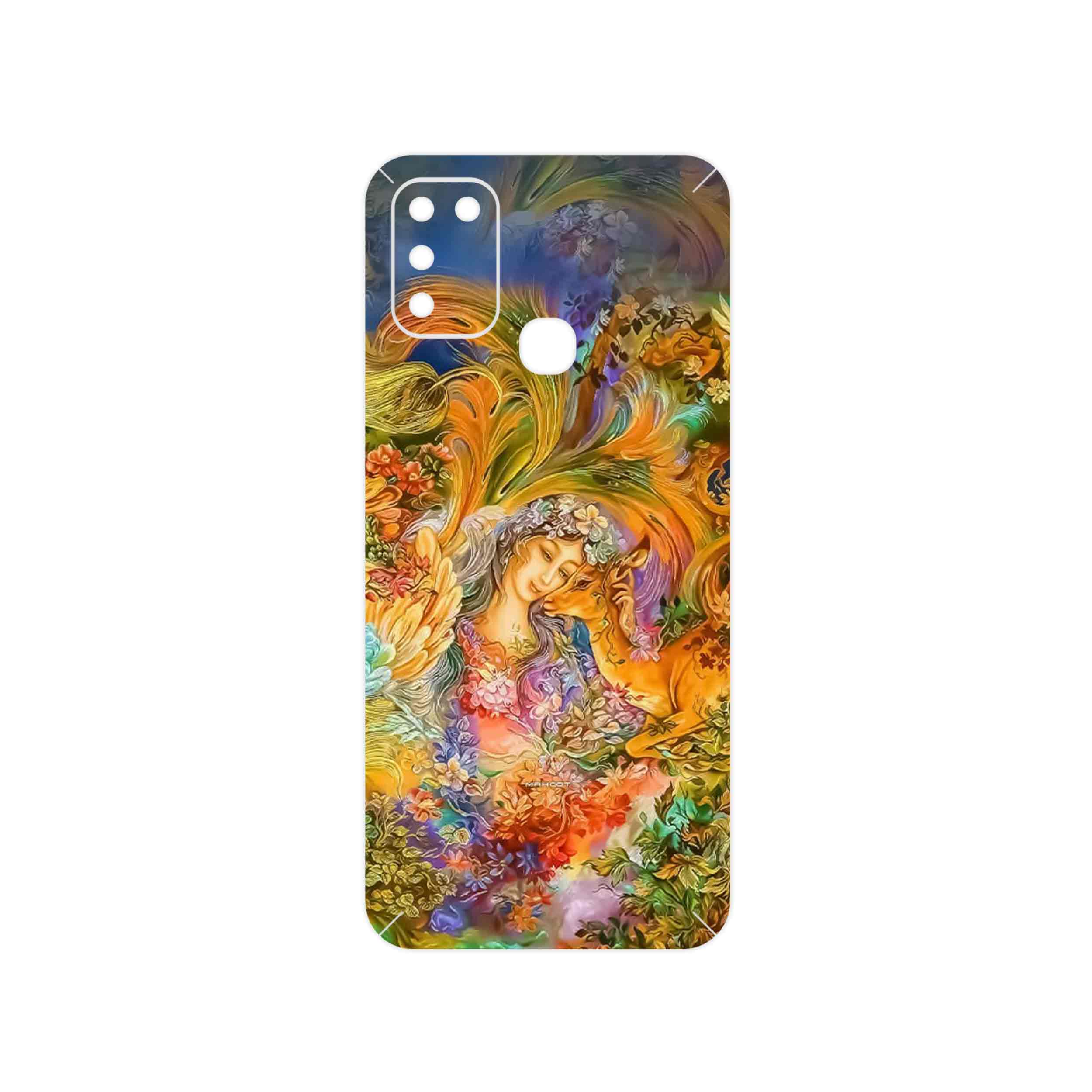 برچسب پوششی ماهوت مدل Persian miniature 3 مناسب برای گوشی موبایل اینفینیکس Hot 10 Play