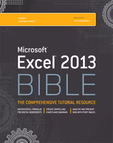 خرید و دانلود نسخه کامل کتاب Excel 2013 Bible