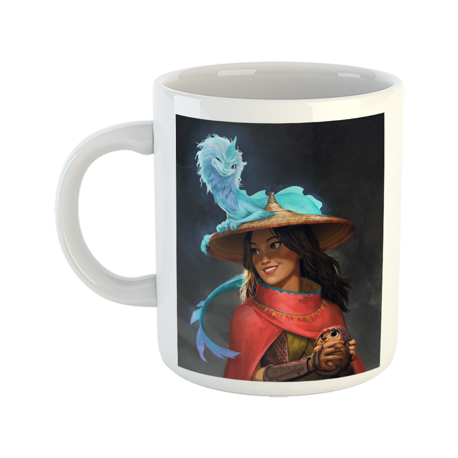 ماگ طرح انیمیشن رایا و آخرین اژدها کد 0013