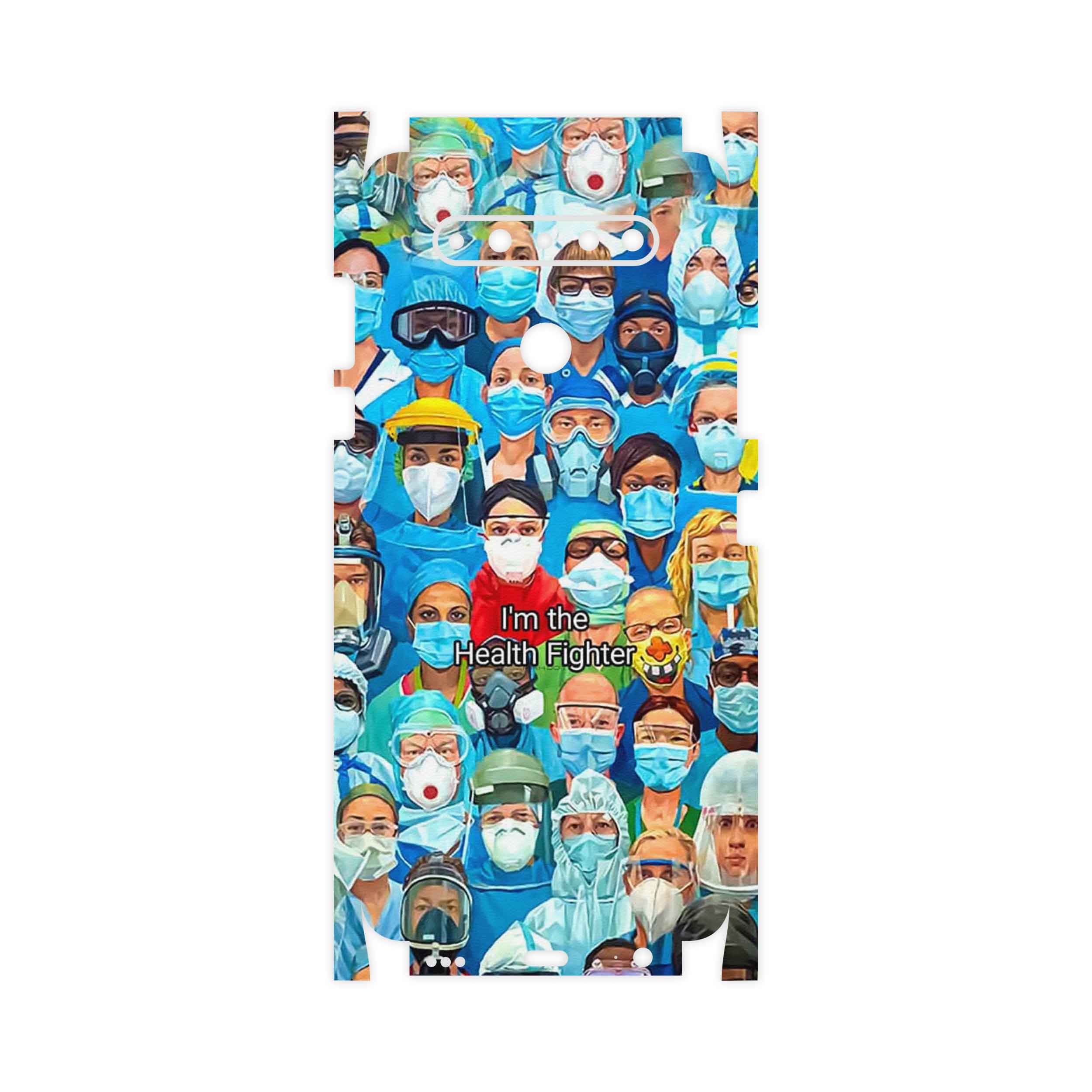 برچسب پوششی ماهوت مدل Nurse-FullSkin مناسب برای گوشی موبایل ال جی K51s