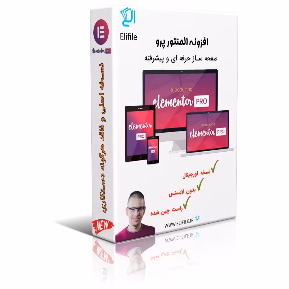 دانلود نسخه کامل افزونه المنتور پرو Elementor pro صفحه ساز حرفه ای ورژن اصلی