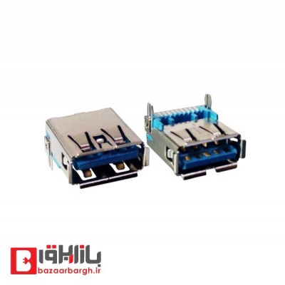 کانکتور مادگی USB3 پایه smd