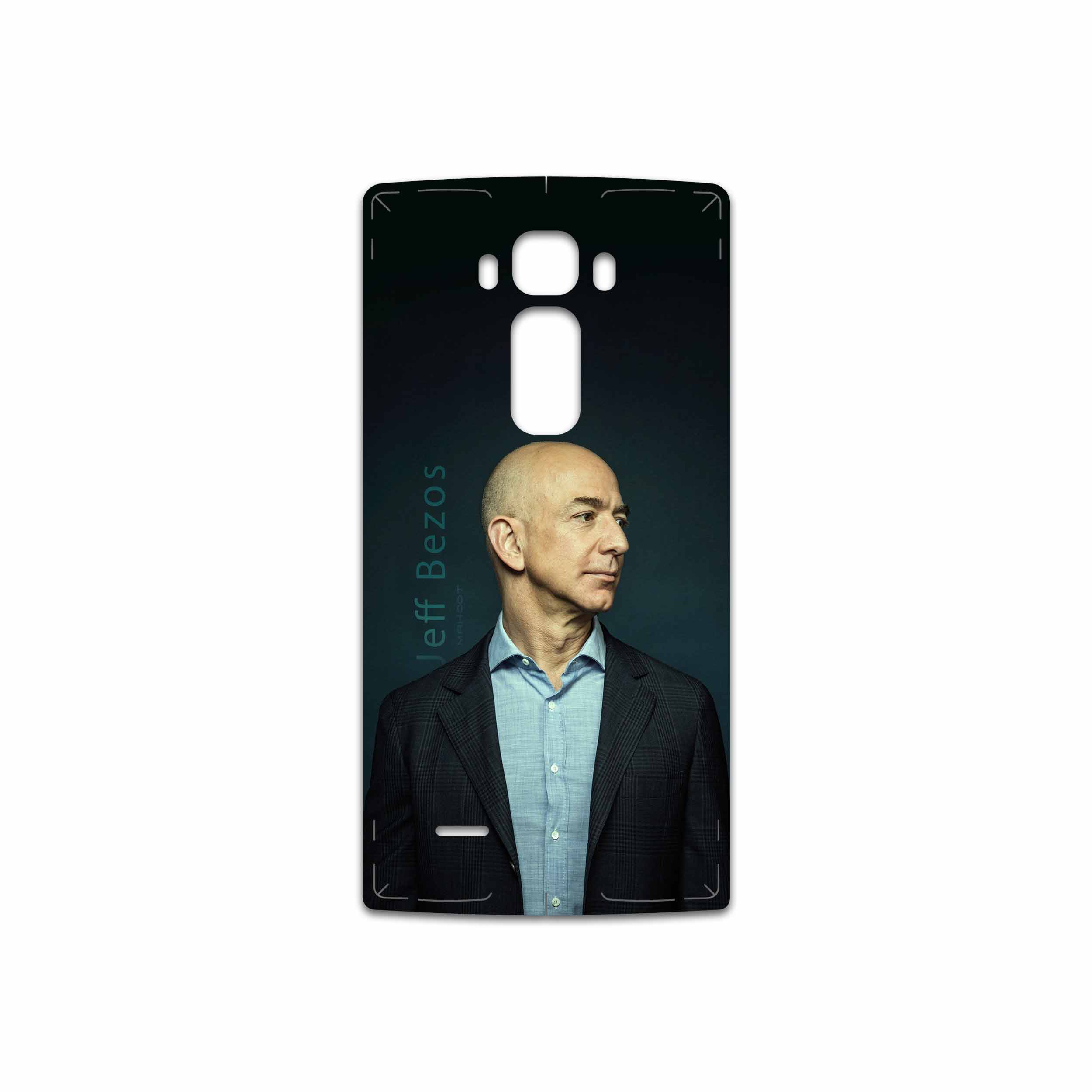 برچسب پوششی ماهوت مدل Jeff Bezos مناسب برای گوشی موبایل ال جی G Flex 2
