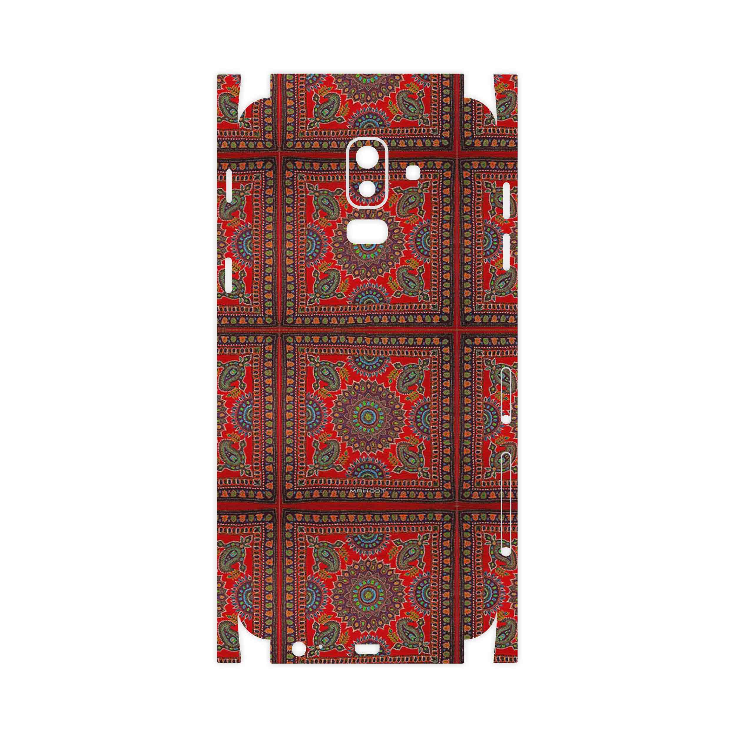 برچسب پوششی ماهوت مدل Embroidered Rug-FullSkin مناسب برای گوشی موبایل سامسونگ Galaxy J8