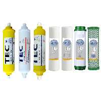 فیلتر دستگاه تصفیه کننده آب مدل FILTER RO- AT7 مجموعه 7 عددی