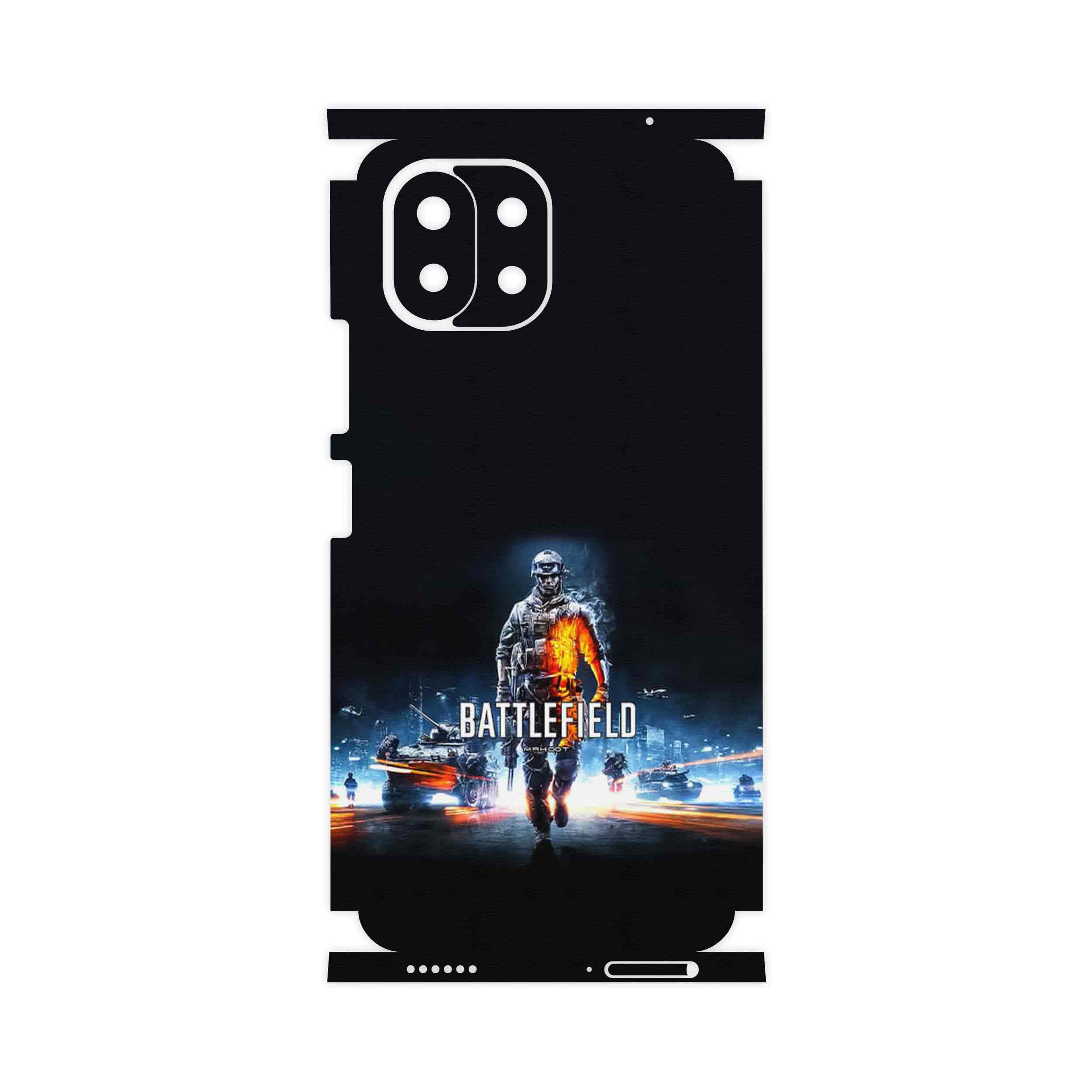 برچسب پوششی ماهوت مدل Battlefield Game Series-FullSkin مناسب برای گوشی موبایل شیائومی MI 11 LITE