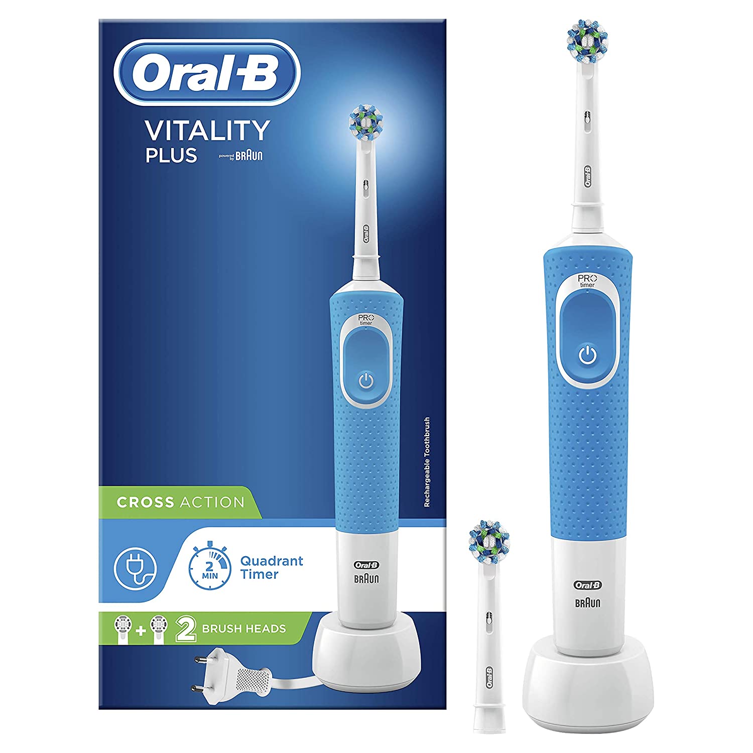 مسواک برقی اورال-بی مدل Vitality Plus Cross Action