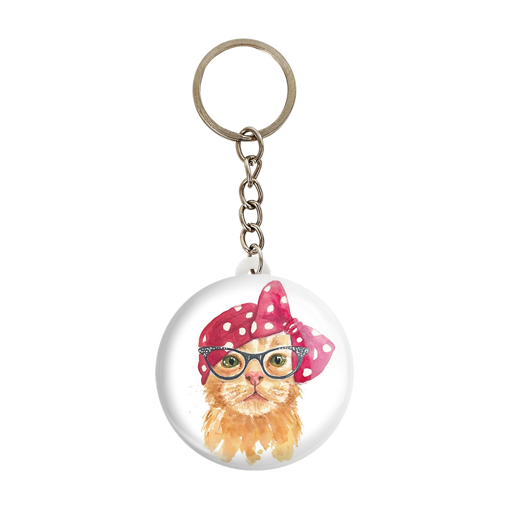 جاکلیدی خندالو طرح گربه کد 5044