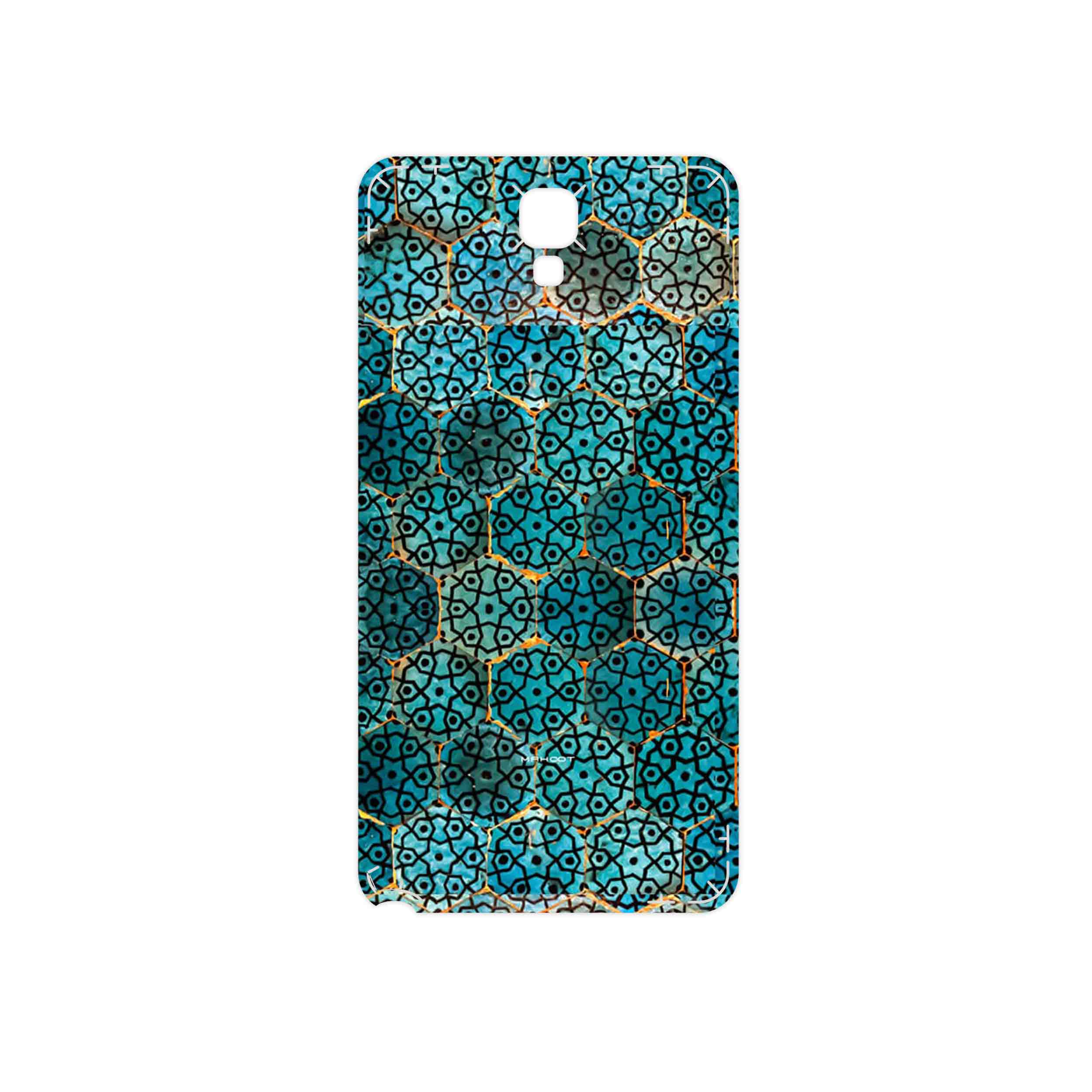 برچسب پوششی ماهوت مدل Iran Tile 9 مناسب برای گوشی موبایل سامسونگ Galaxy Note 3 Neo