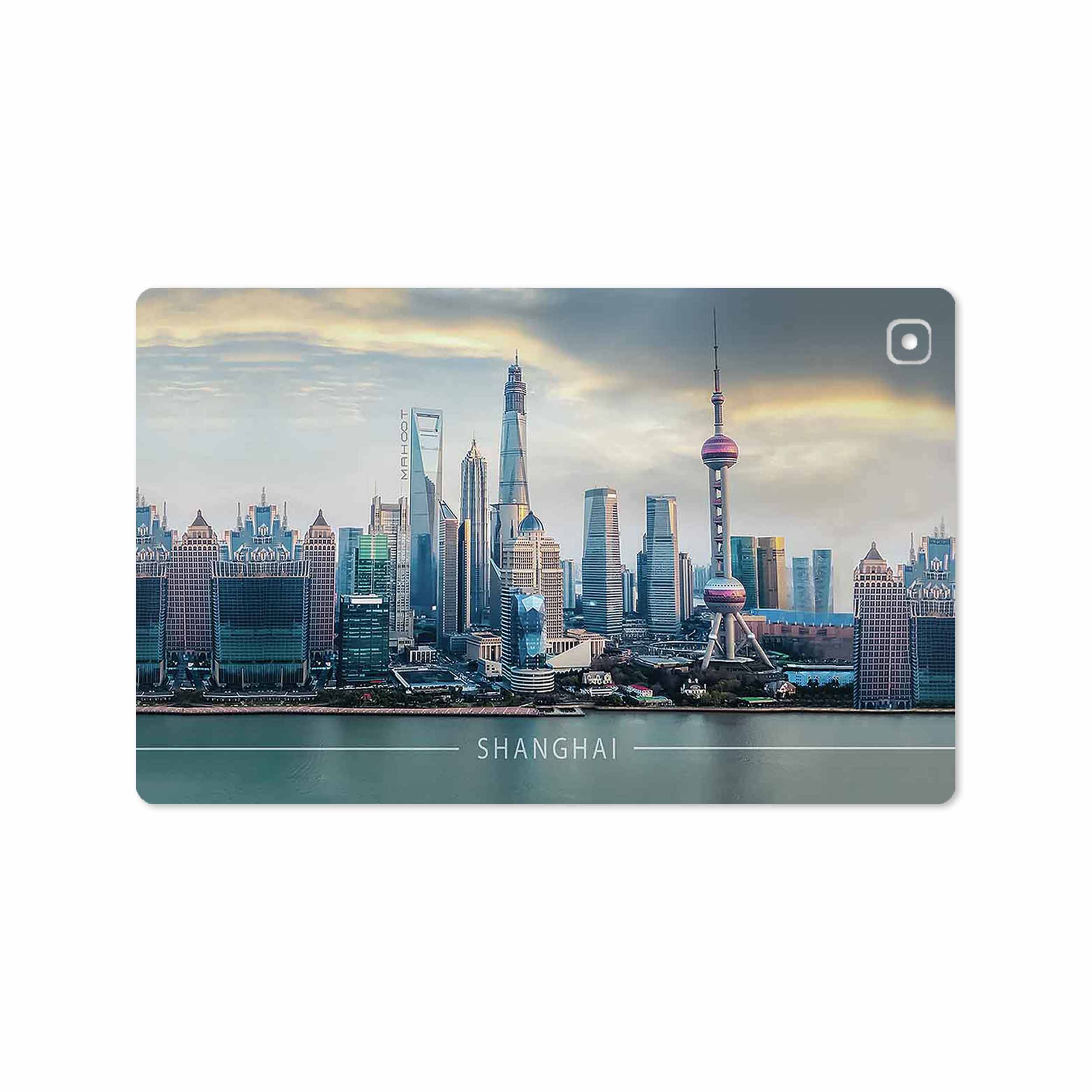 برچسب پوششی ماهوت مدل Shanghai City مناسب برای تبلت سامسونگ Galaxy Tab A7 10.4 LTE 2020 T505