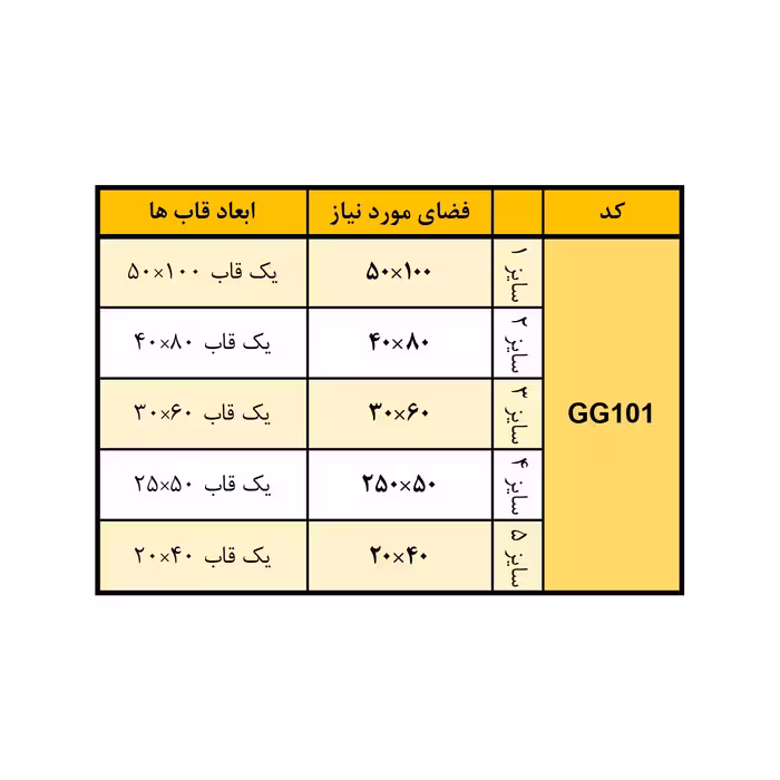 تابلو مدل GG101