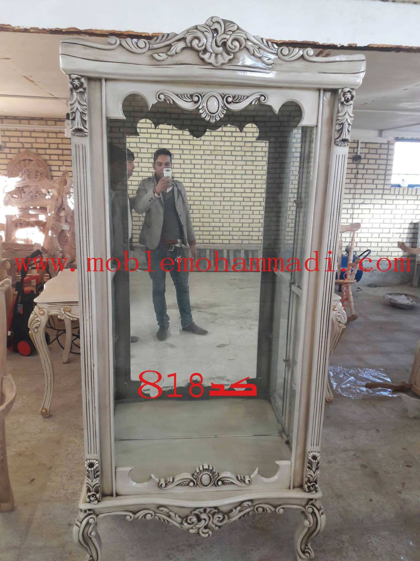 بوفه چوب راش کد818