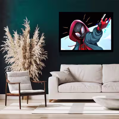 تابلو مدل spiderman کد F-17039
