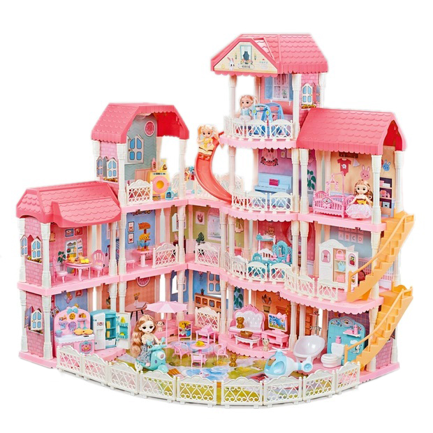 ست اسباب بازی لوازم خانه مدل castle villa -dream