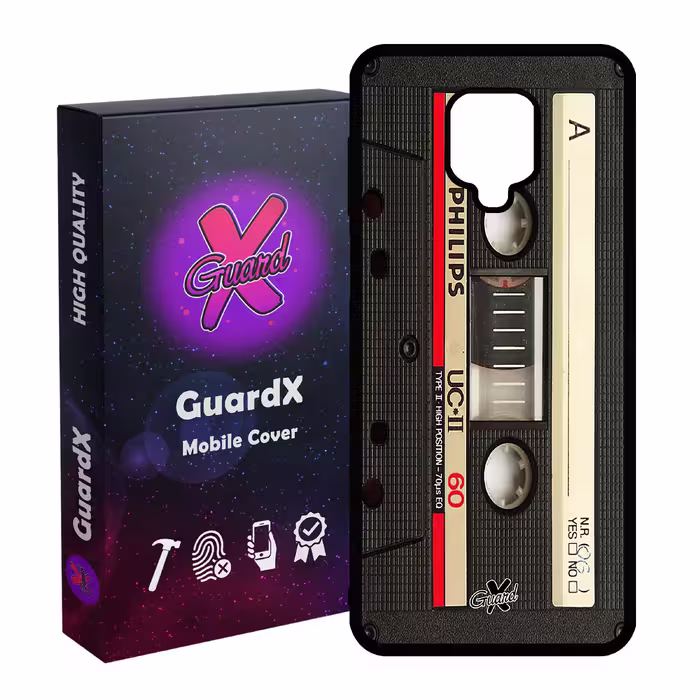 کاور گارد ایکس طرح Cassette مدل Glass10063 مناسب برای گوشی موبایل شیائومی Redmi Note 9S / Note 9 Pro / Note 9 Pro Max