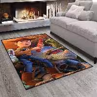 فرشینه چاپی طرح کارتون اسباب بازی ها PK-5351