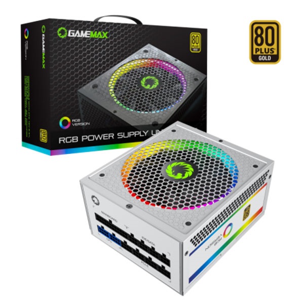 پاور گیم مکس RGB 850 White Gold