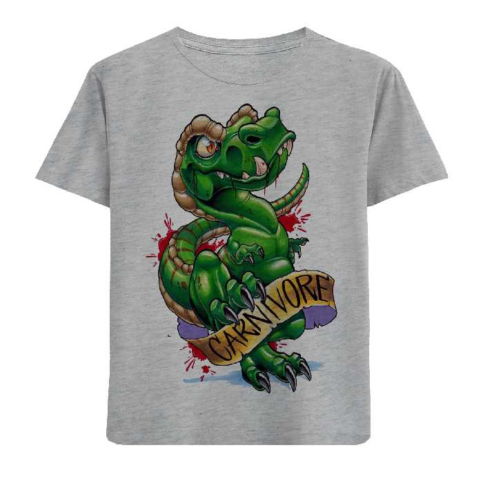 تی شرت آستین کوتاه بچگانه مدل دایناسور F567