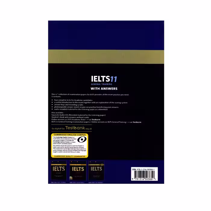 کتاب Cambridge English IELTS 11 General Training اثر جمعی از نویسندگان انتشارات الوندپویان