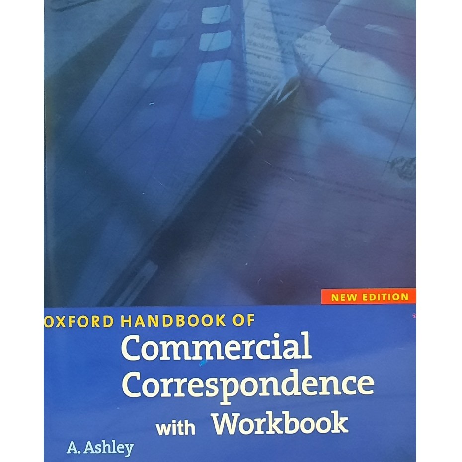 کتاب زبان commercial correspondence with workbook رنگی (چاپ اصلی و غیر دیجیتال)