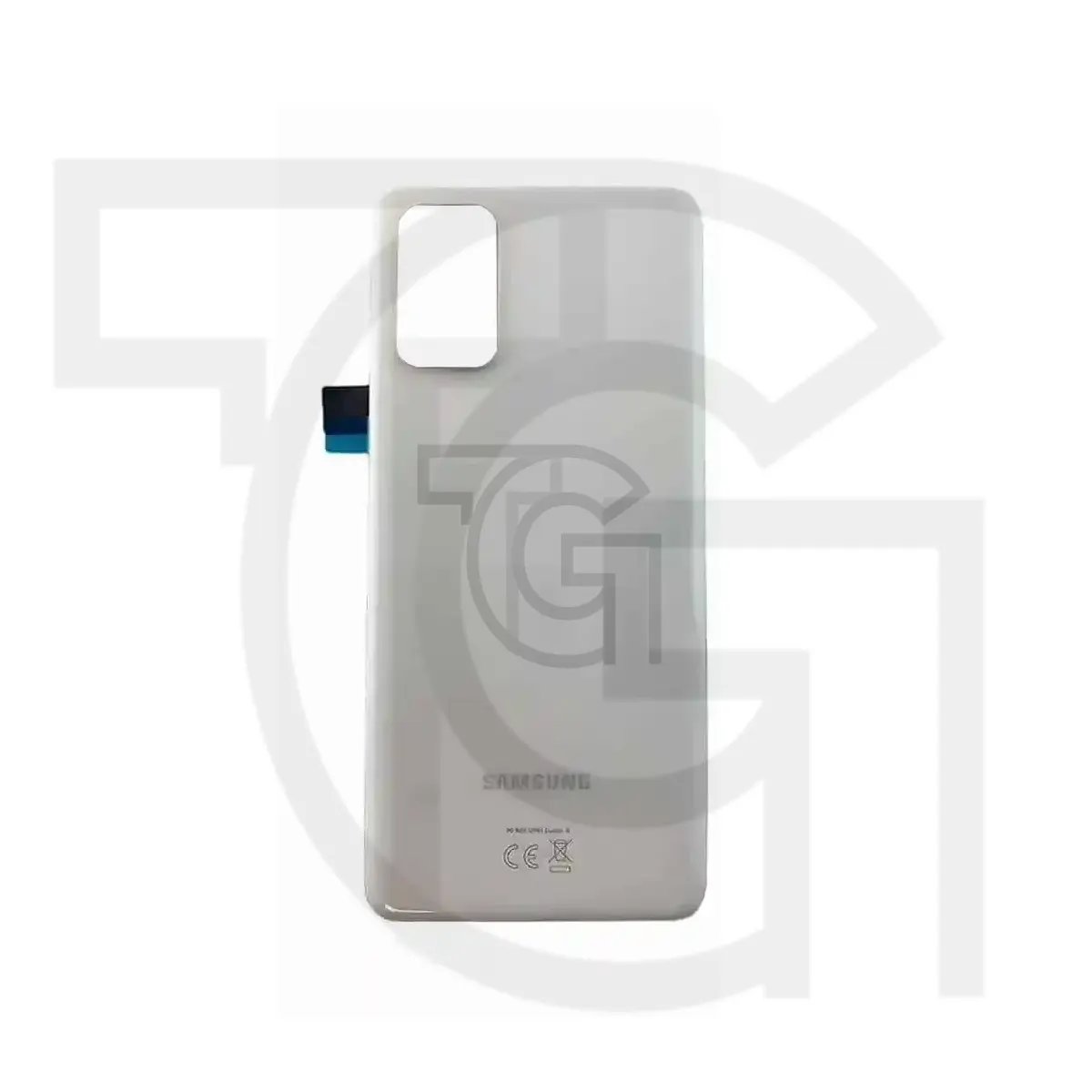 درب پشت سامسونگ (ابرسفید) Back Door Samsung Galaxy S20 Plus 4G/LTE