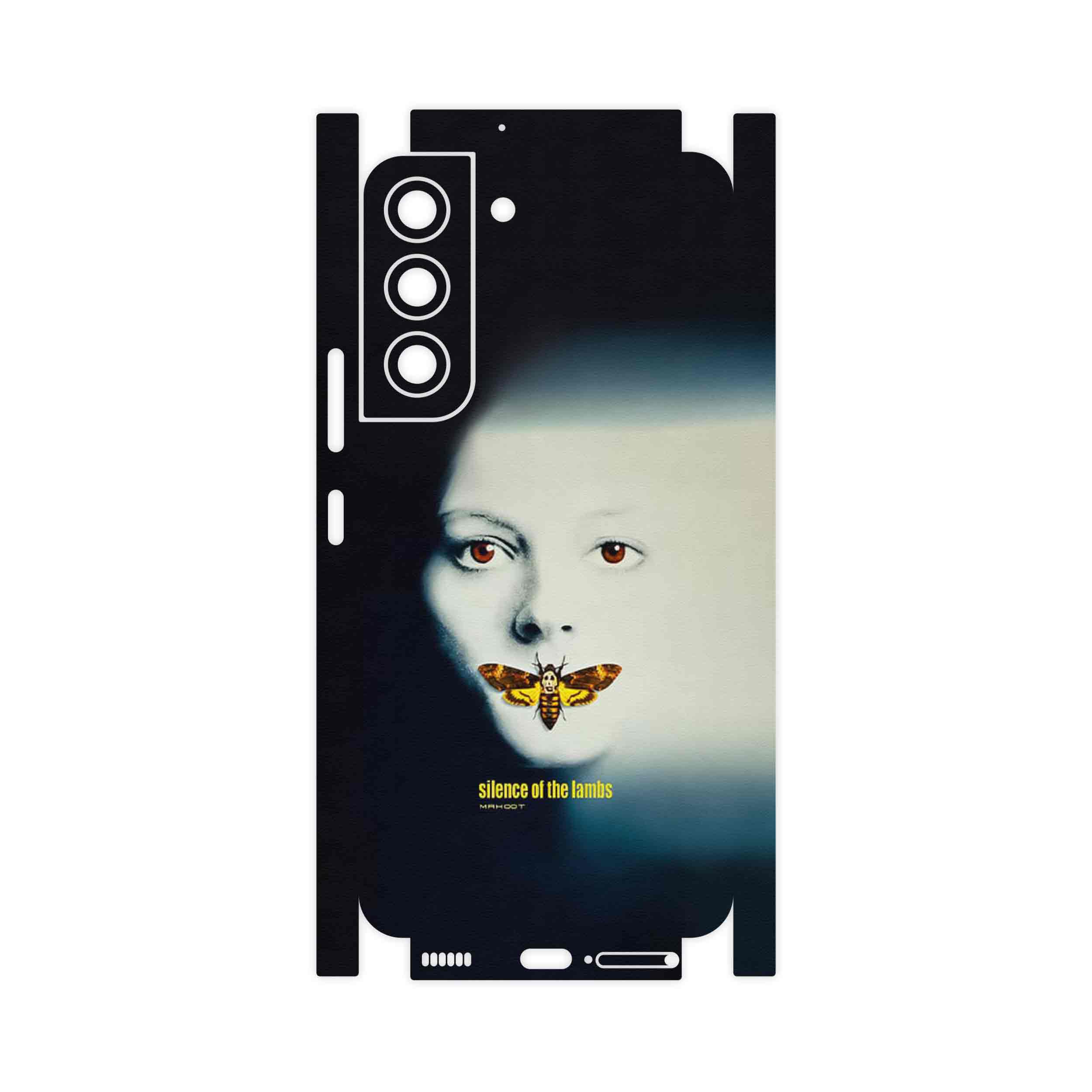 برچسب پوششی ماهوت مدل Silence of the Lambs-FullSkin مناسب برای گوشی موبایل سامسونگ Galaxy S22 5G