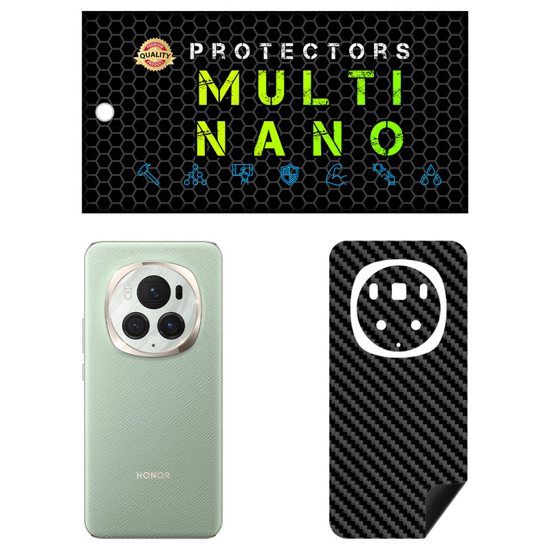 برچسب پوششی طرح کربن مولتی نانو مدل X-F1C مناسب برای گوشی موبایل آنر Magic 6 Pro | کالا برتری