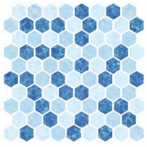 کاشی استخری میکس آتلانتیک 2 گلدیس کاشی در ابعاد 36*36