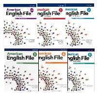 کتاب AMERICAN ENGLISH FILE THIRD EDITION اثر جمعی از نویسندگان انتشارات OXFORD شش جلدی