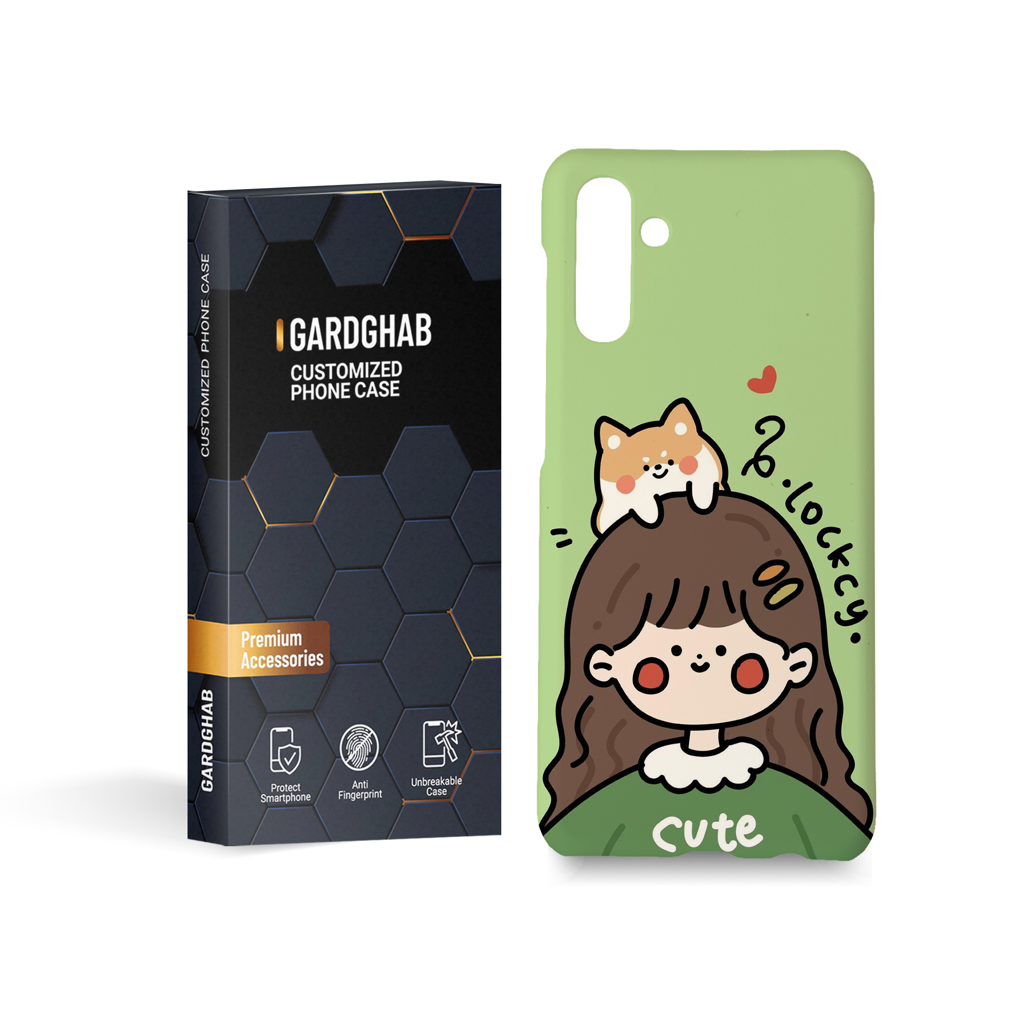 کاور گارد قاب مدل دخترانه مناسب برای گوشی موبایل سامسونگ Galaxy A13 5g / A04s