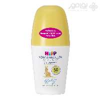 رول ضد آفتاب کودک هیپ SPF50 حجم 50 میل