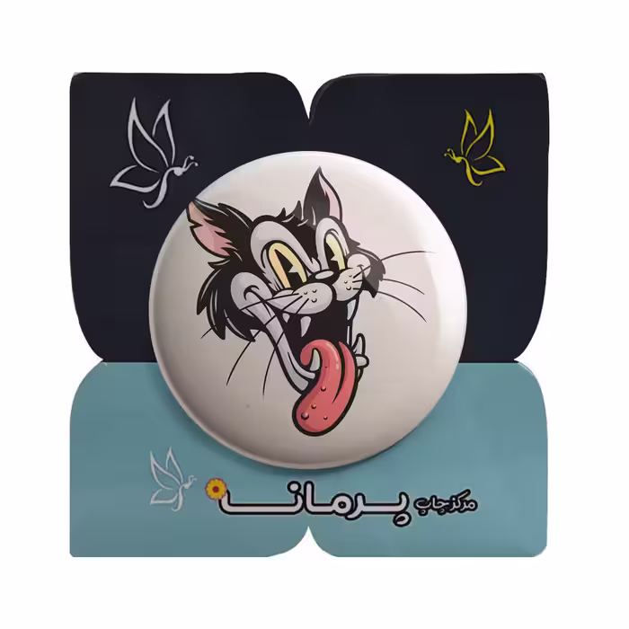پیکسل پرمانه طرح گربه کد pm.4825