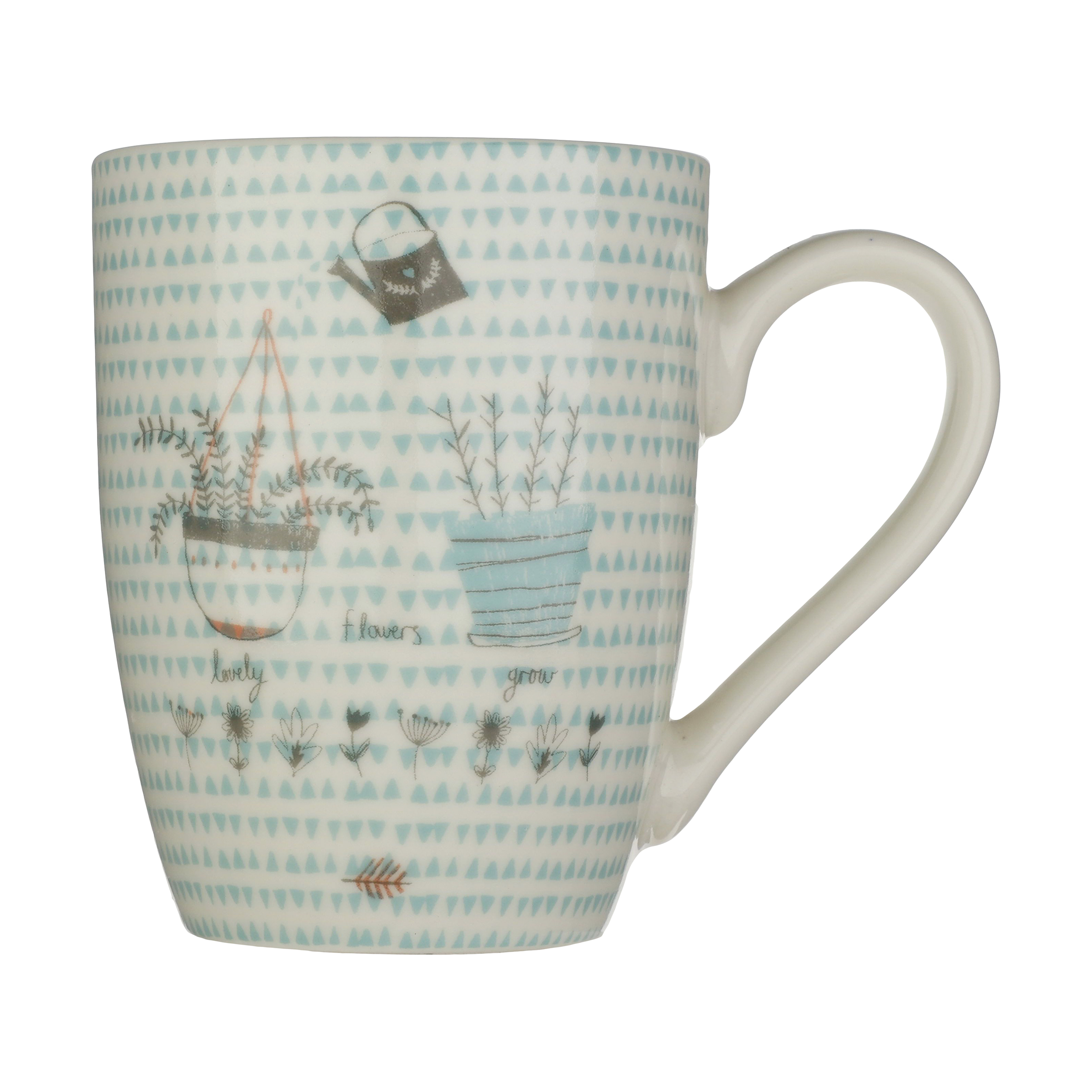 ماگ استیون طرح گلدان کد 004