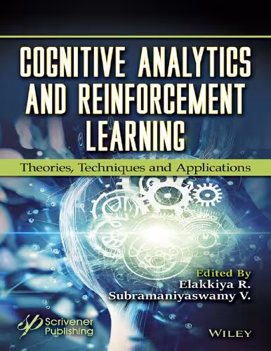 خرید و دانلود نسخه کامل کتاب Cognitive Analytics and Reinforcement Learning - Theories, Techniques and Applications