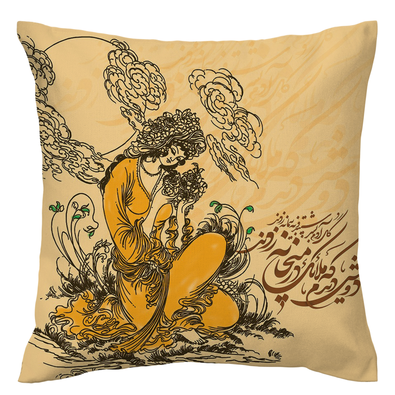 کاور کوسن طرح دوش دیدم که ملایک مدل co540