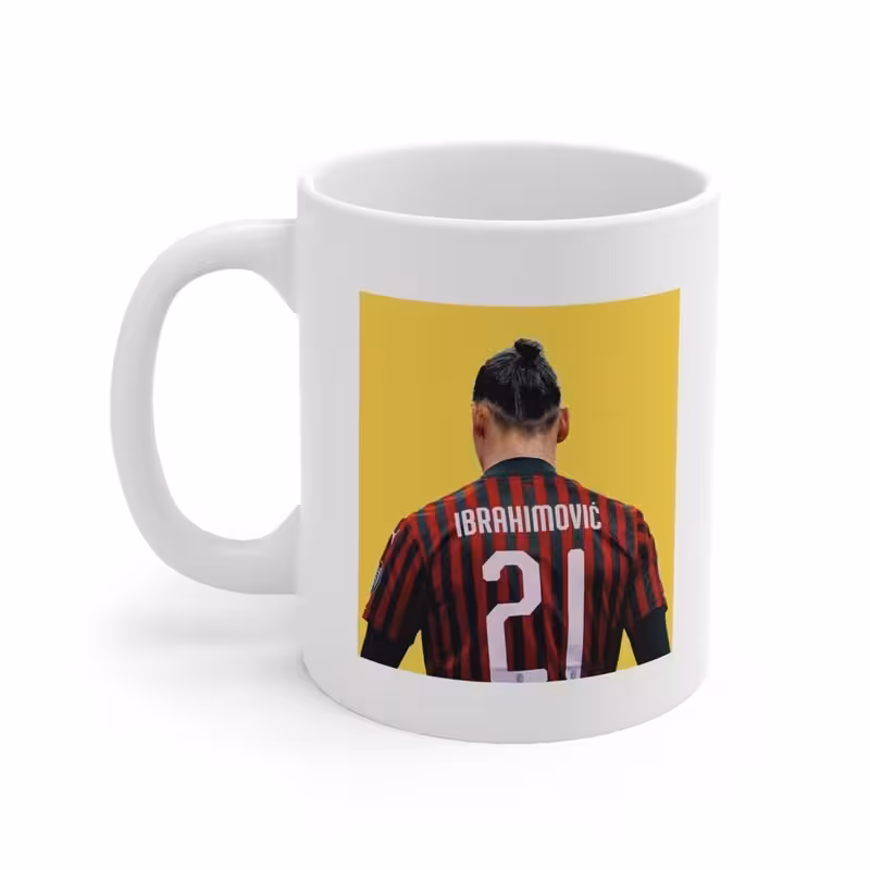 ماگ طرح زالاتان  ابراهیمویچ Zlatan Ibrahimovic مدل NM1655