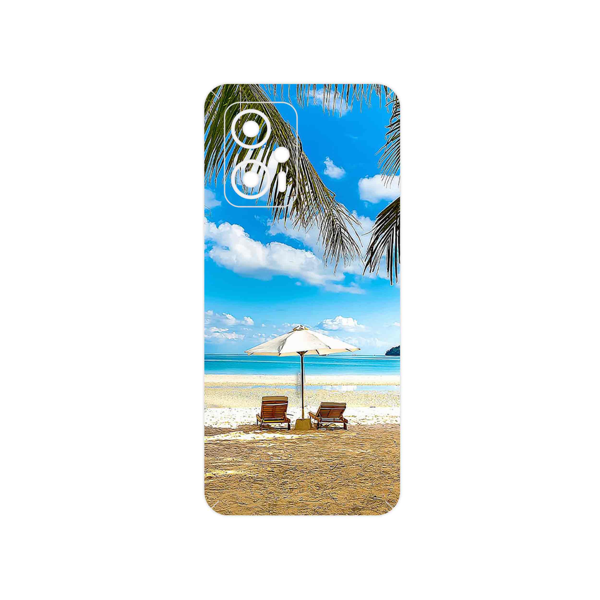 برچسب پوششی ماهوت مدل Beach مناسب برای گوشی موبایل شیائومی Poco X4 GT