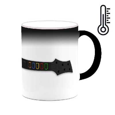 ماگ حرارتی کاکتی طرح گیتار مدل mgh20524