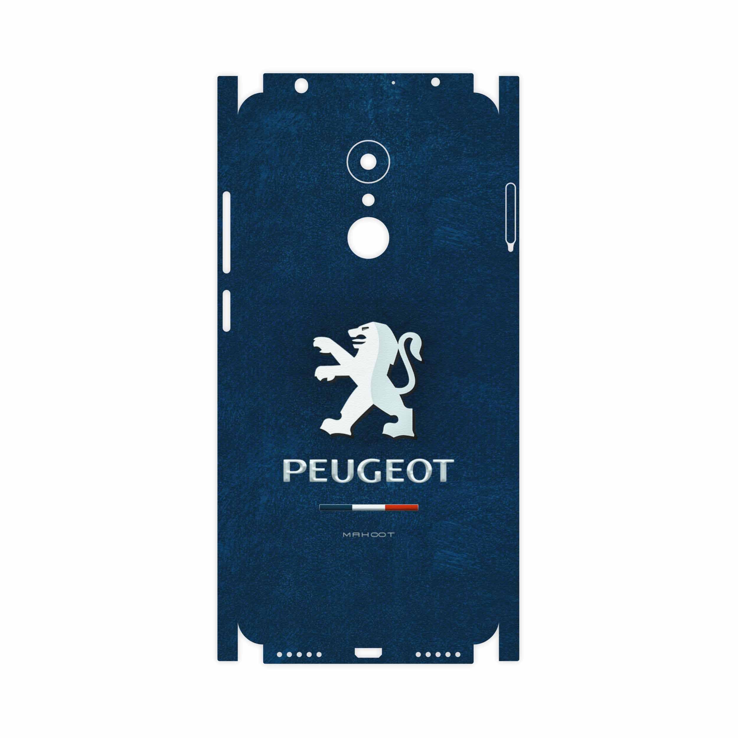 برچسب پوششی ماهوت مدل Peugeot-Logo-FullSkin مناسب برای گوشی موبایل شیائومی REDMI 5