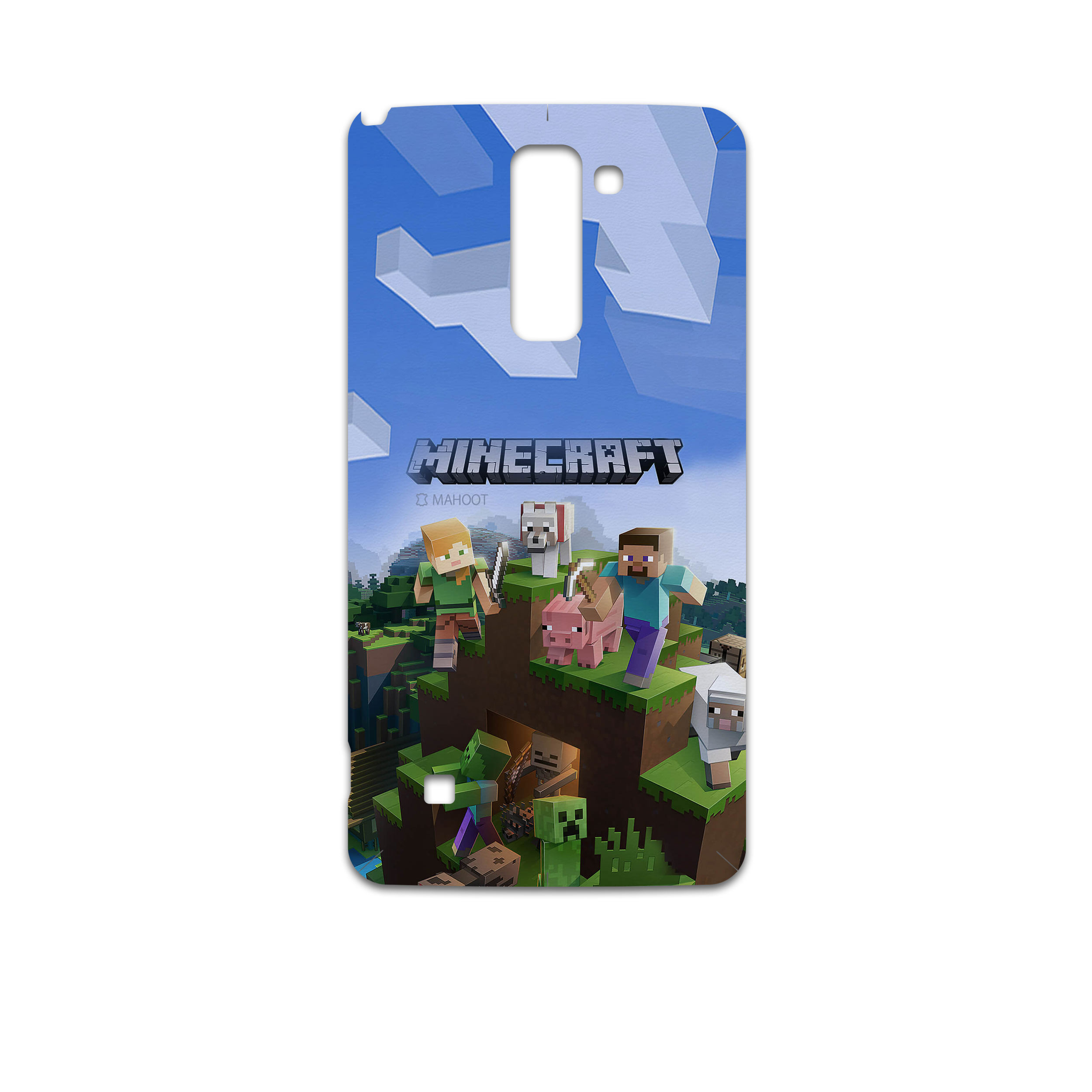 برچسب پوششی ماهوت مدل Minecraft-Game مناسب برای گوشی موبایل ال جی Stylus 2