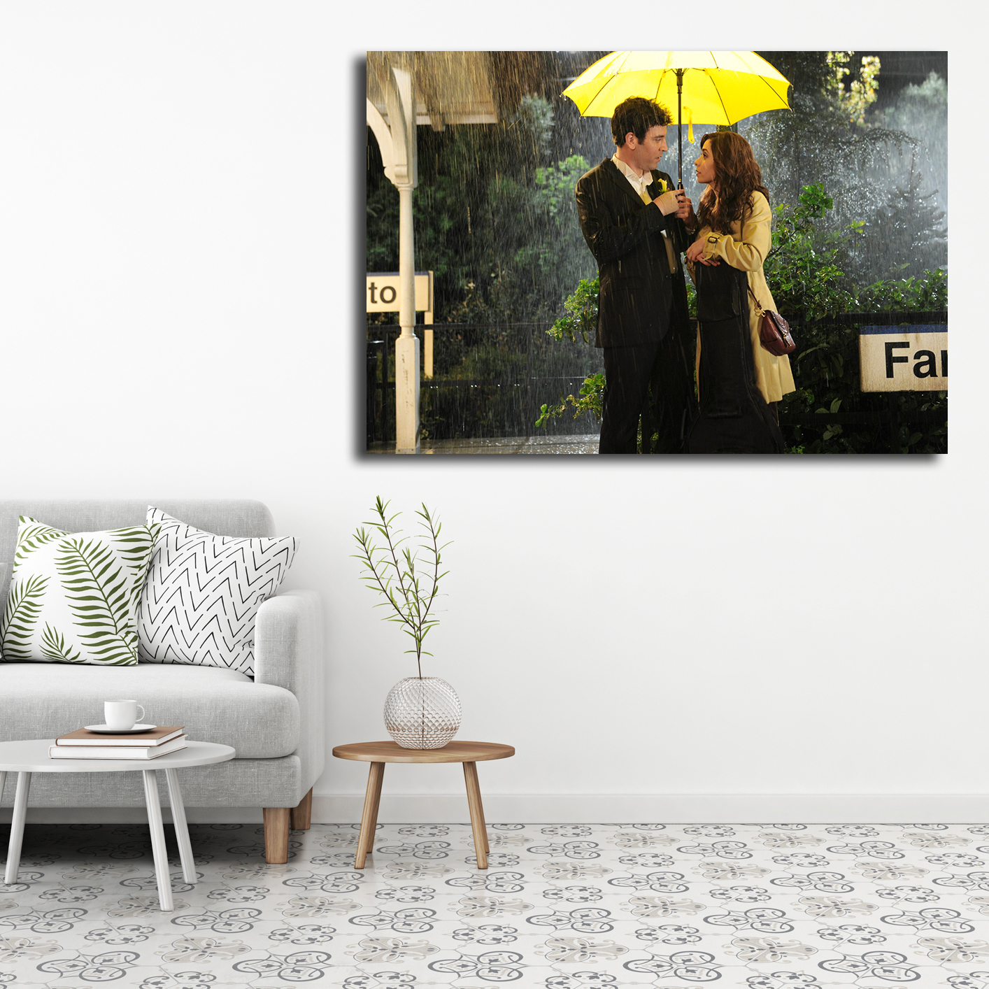 تابلو شاسی مدل how i met your mather کد 24