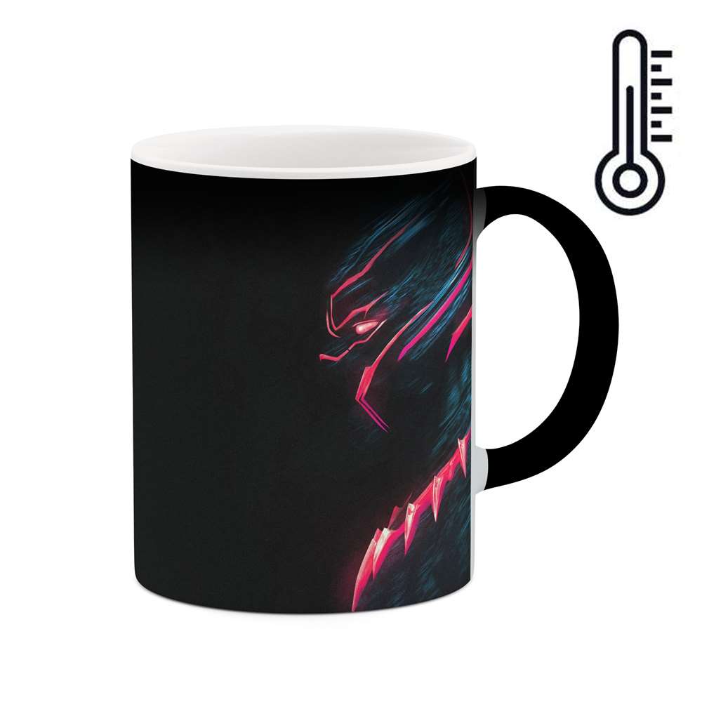 ماگ حرارتی طرح بلک پنتر Black panter  مدل mgph15300